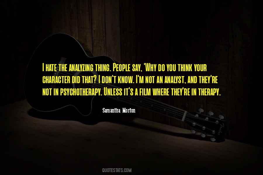 Samantha Morton Quotes #1275469