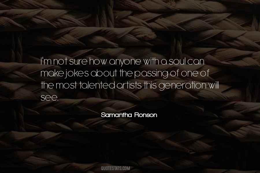 Samantha Ronson Quotes #390295