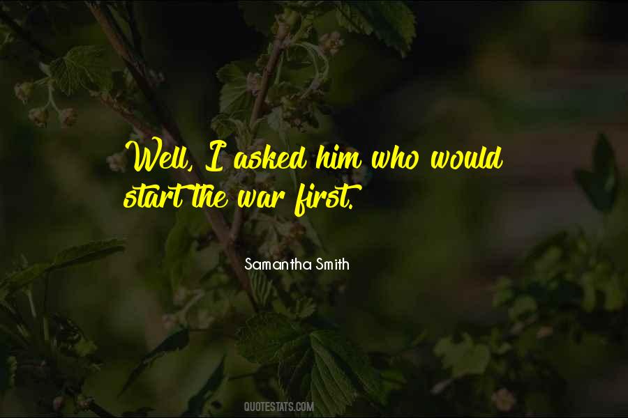 Samantha Smith Quotes #17178