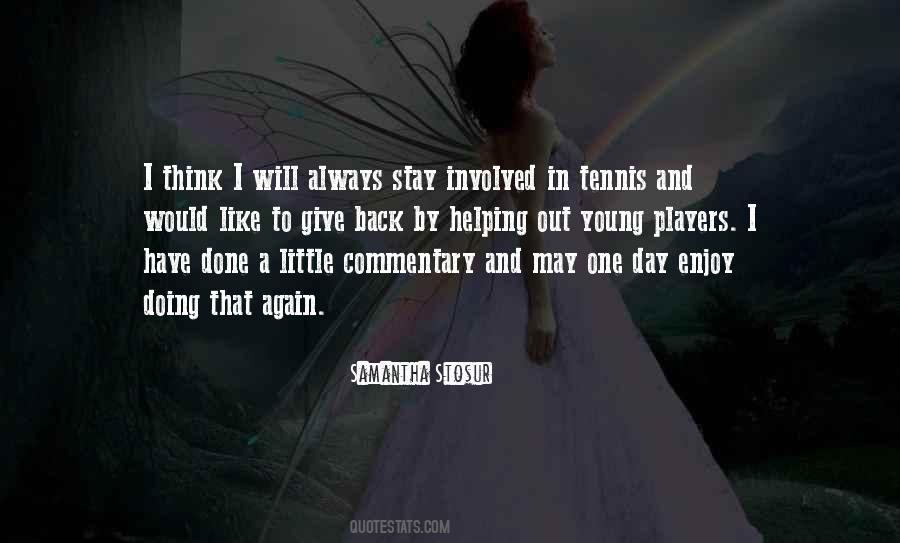 Samantha Stosur Quotes #950050