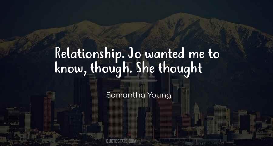 Samantha Young Quotes #1742621