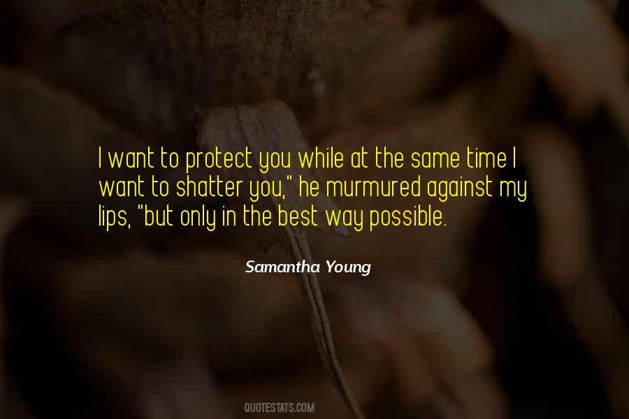 Samantha Young Quotes #1839210