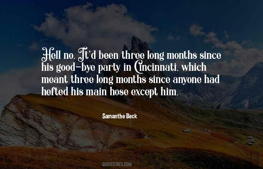 Samanthe Beck Quotes #1600728