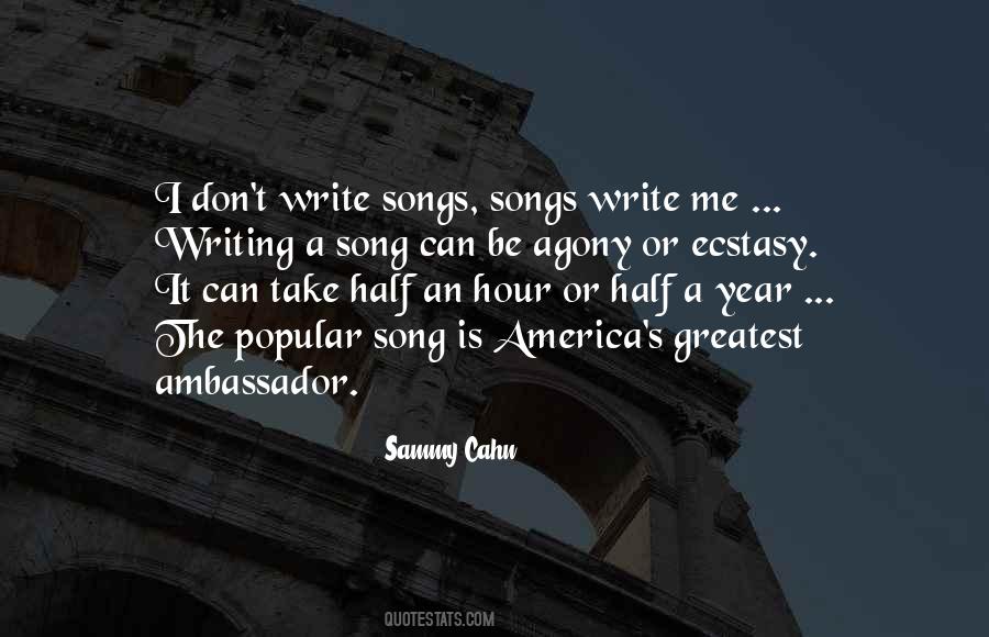 Sammy Cahn Quotes #797585