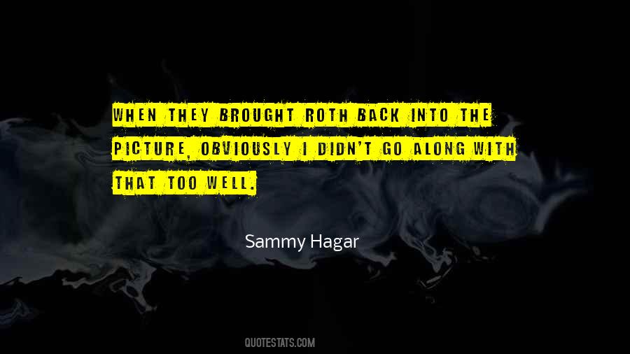 Sammy Hagar Quotes #118720