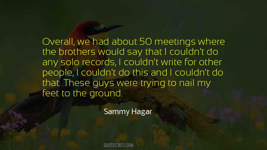 Sammy Hagar Quotes #887360