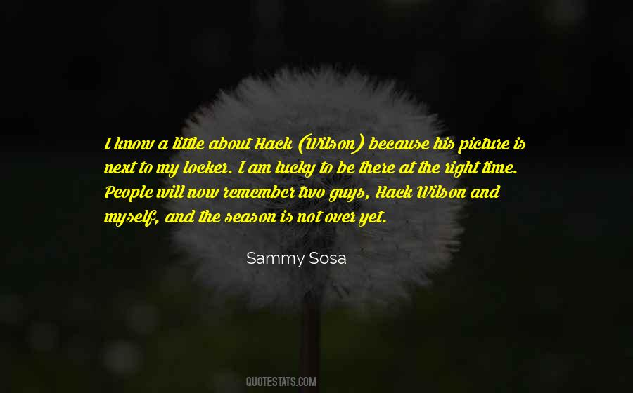 Sammy Sosa Quotes #928198