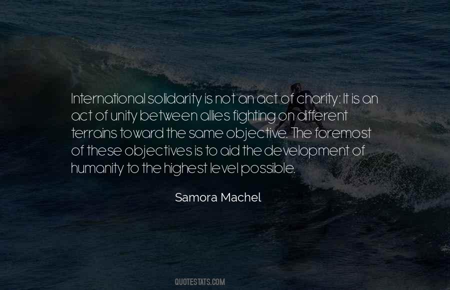 Samora Machel Quotes #853913