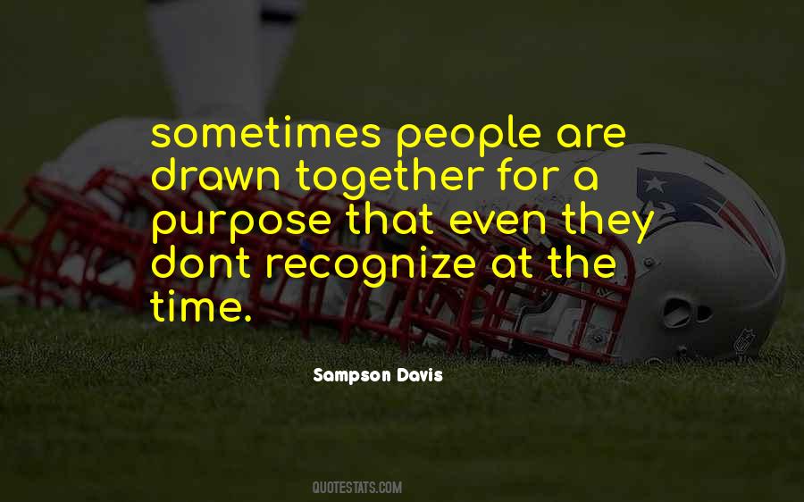 Sampson Davis Quotes #104471