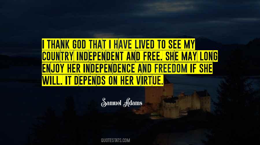 Samuel Adams Quotes #500574