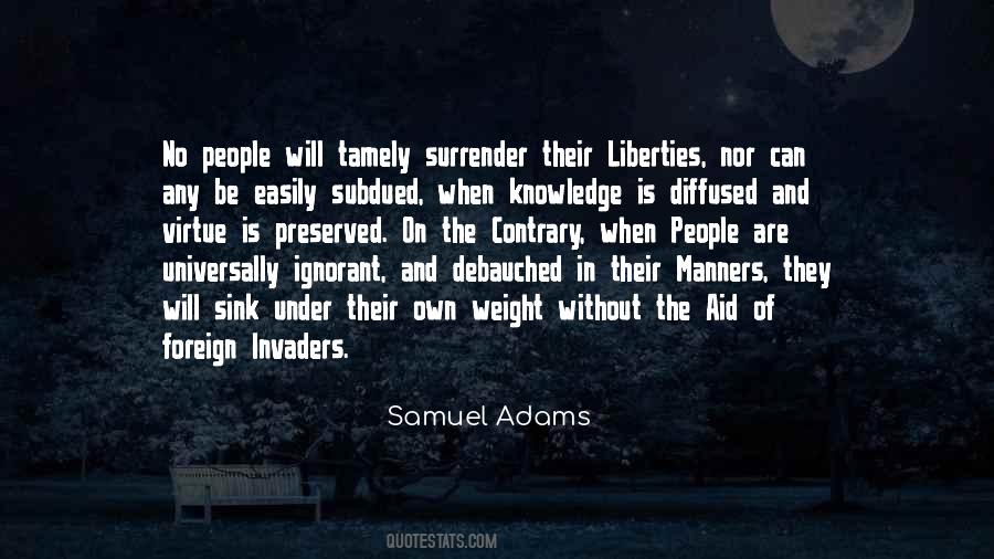Samuel Adams Quotes #924005