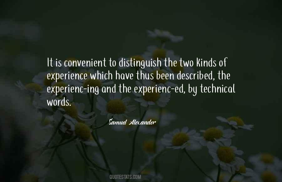 Samuel Alexander Quotes #1599092