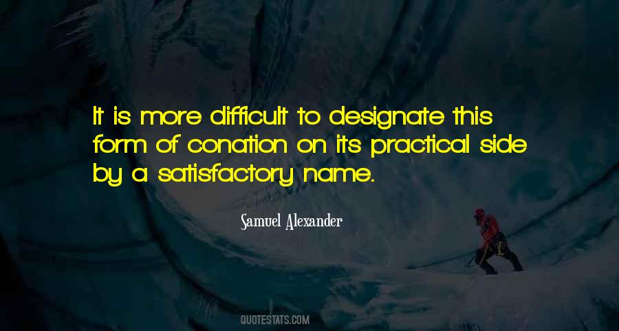 Samuel Alexander Quotes #1771633