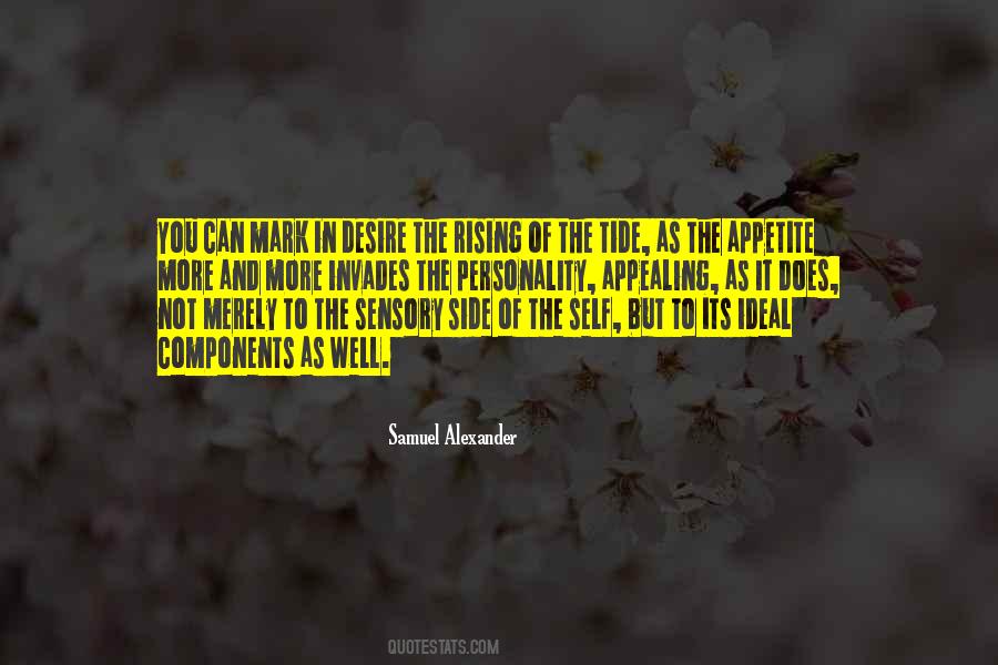 Samuel Alexander Quotes #604951