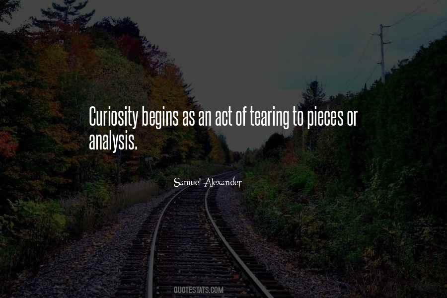 Samuel Alexander Quotes #76602