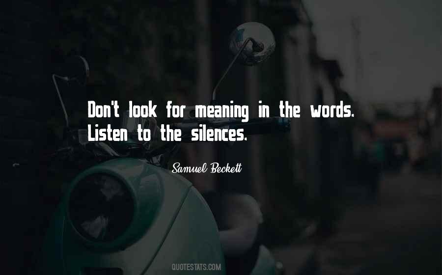 Samuel Beckett Quotes #1500435
