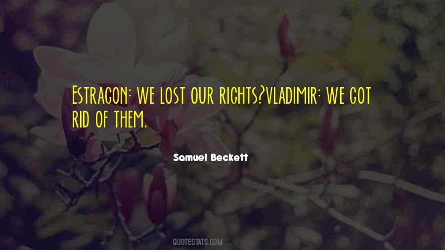 Samuel Beckett Quotes #1634626