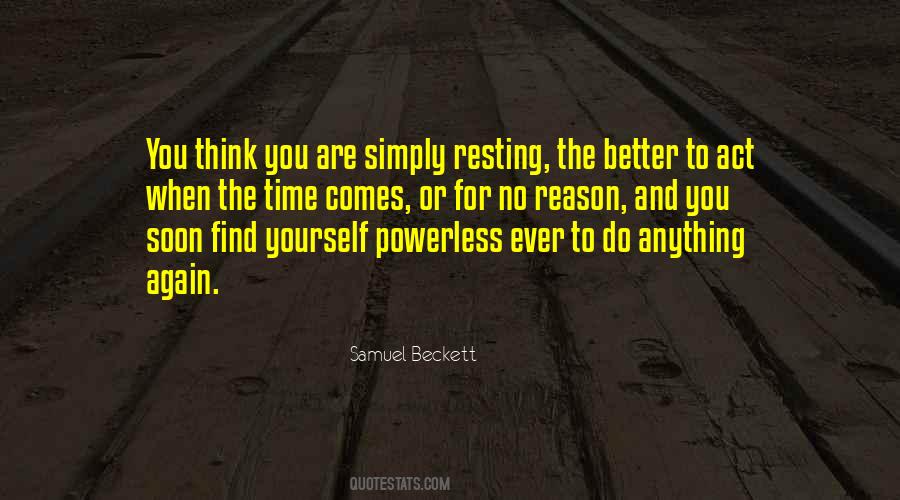 Samuel Beckett Quotes #1790104