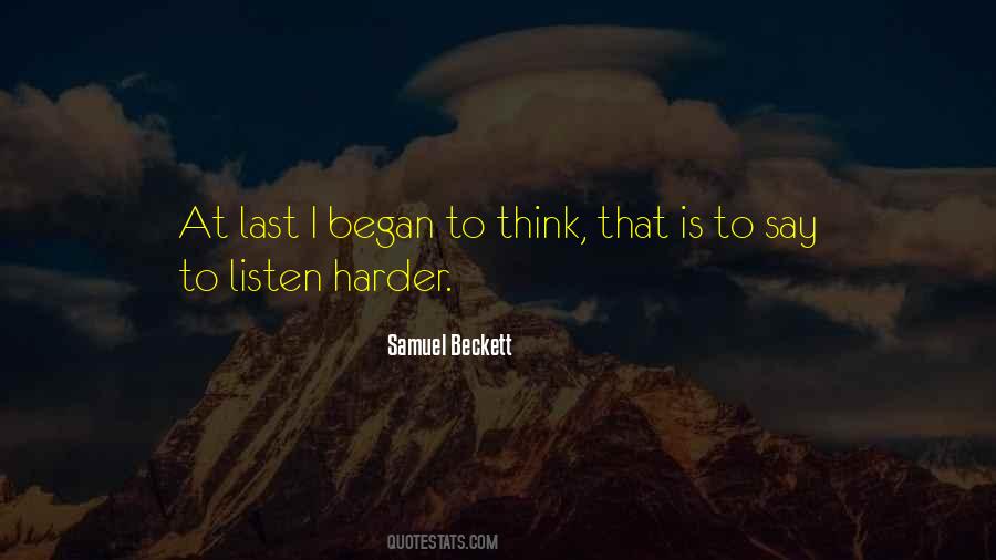 Samuel Beckett Quotes #36236