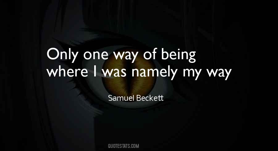 Samuel Beckett Quotes #690401