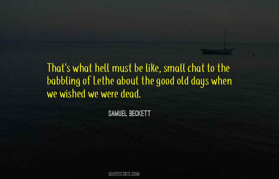 Samuel Beckett Quotes #88148