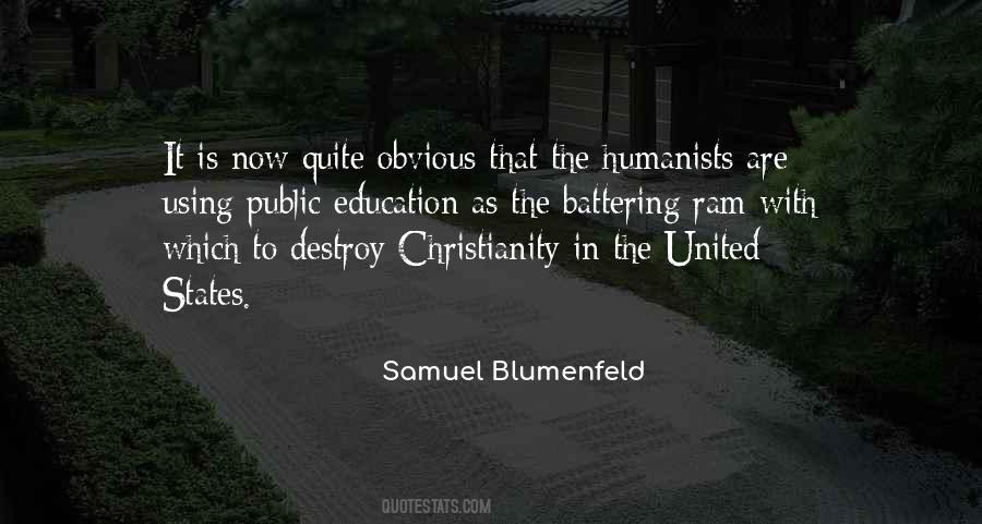 Samuel Blumenfeld Quotes #1359283