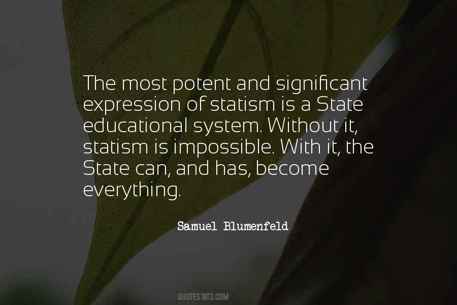 Samuel Blumenfeld Quotes #190225