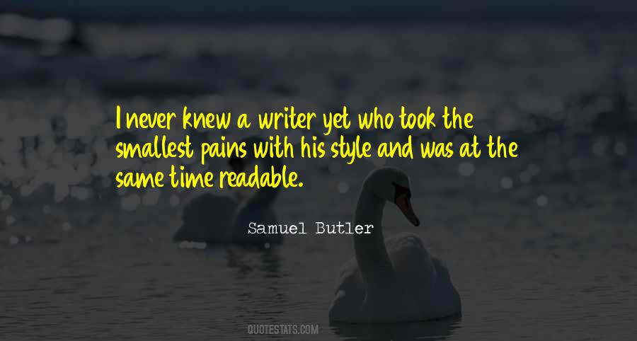 Samuel Butler Quotes #82248