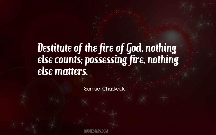 Samuel Chadwick Quotes #28298