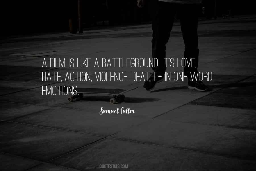 Samuel Fuller Quotes #347781