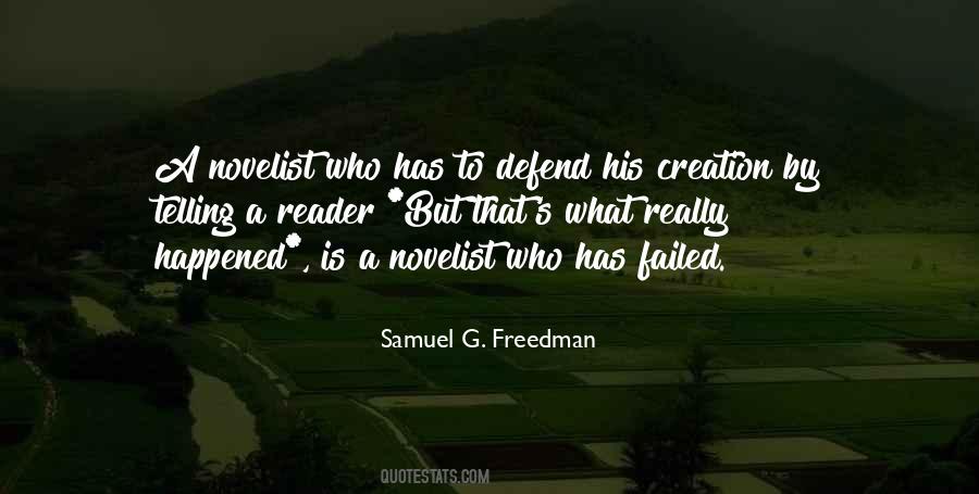 Samuel G. Freedman Quotes #1750851