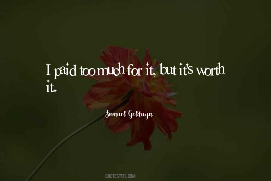 Samuel Goldwyn Quotes #1378321