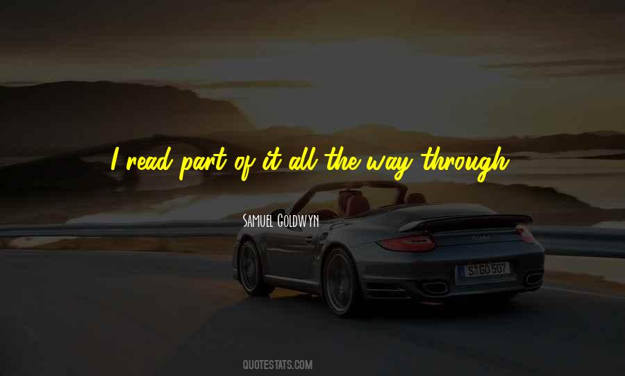 Samuel Goldwyn Quotes #1850758