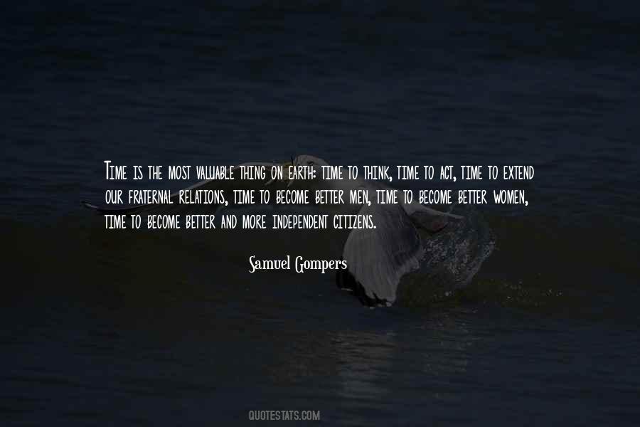 Samuel Gompers Quotes #1259879