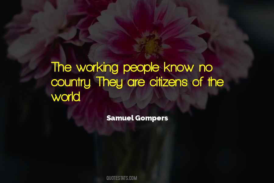 Samuel Gompers Quotes #329200