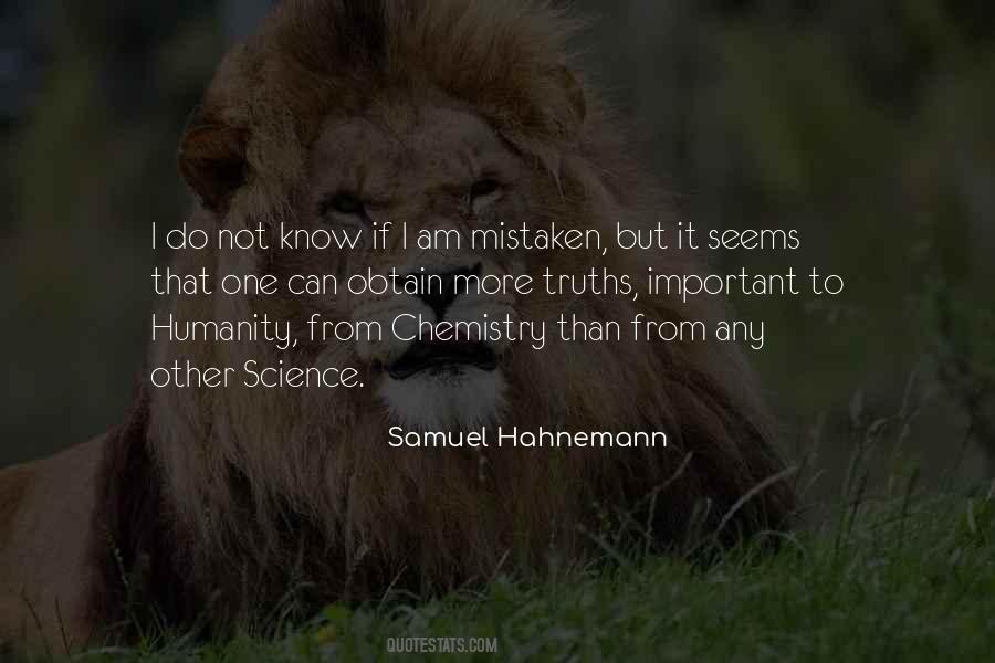 Samuel Hahnemann Quotes #176787