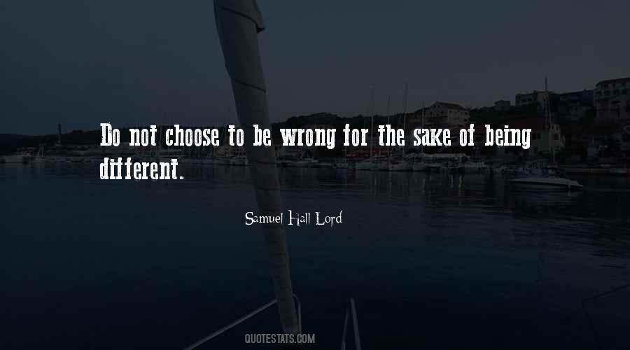 Samuel Hall Lord Quotes #600234