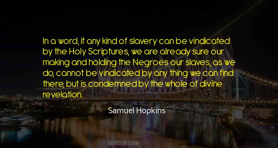 Samuel Hopkins Quotes #1640394