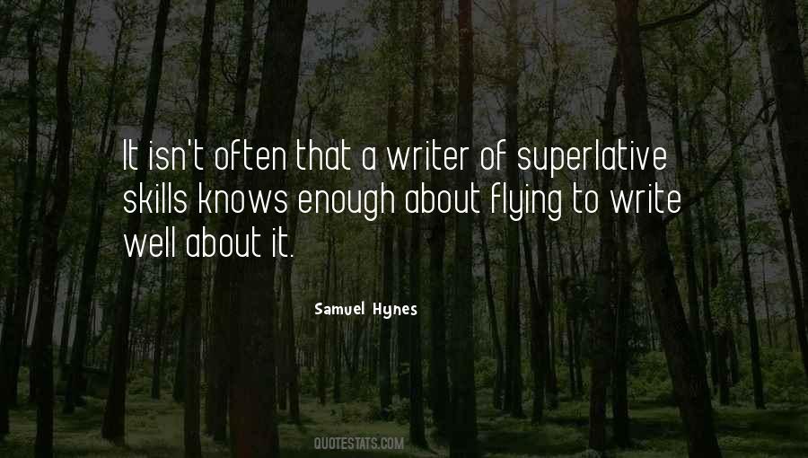 Samuel Hynes Quotes #532316