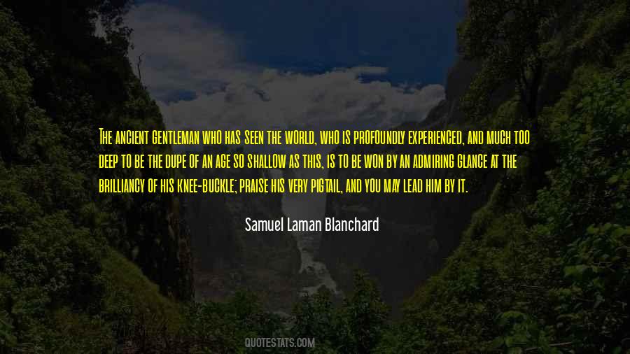 Samuel Laman Blanchard Quotes #461535