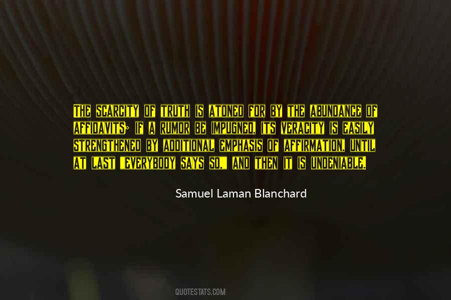 Samuel Laman Blanchard Quotes #745893