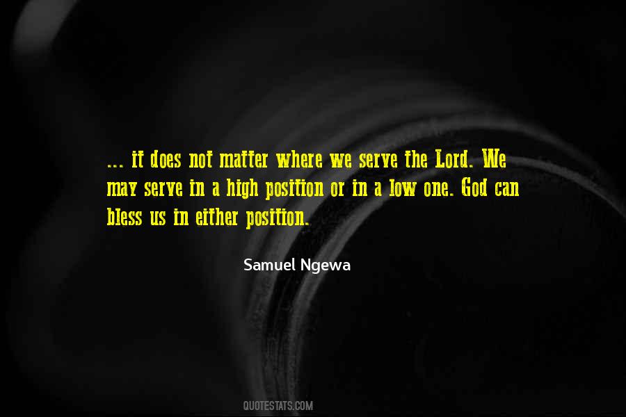 Samuel Ngewa Quotes #329045