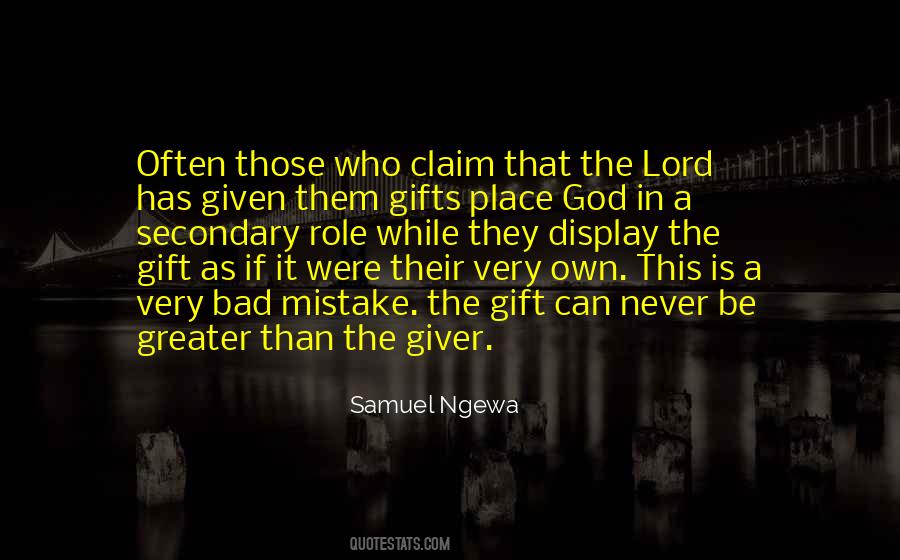 Samuel Ngewa Quotes #812391