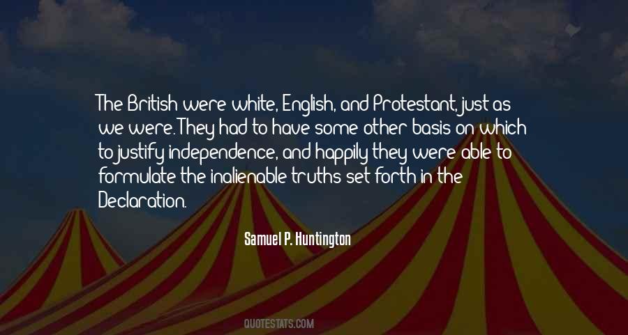 Samuel P. Huntington Quotes #1324306