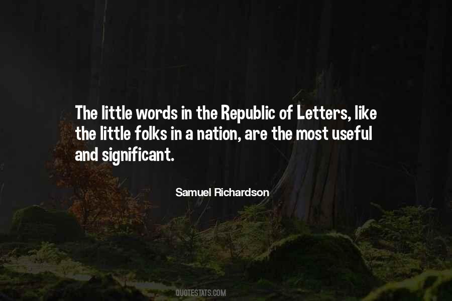 Samuel Richardson Quotes #536077