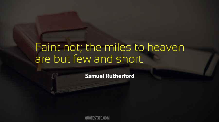 Samuel Rutherford Quotes #1181258