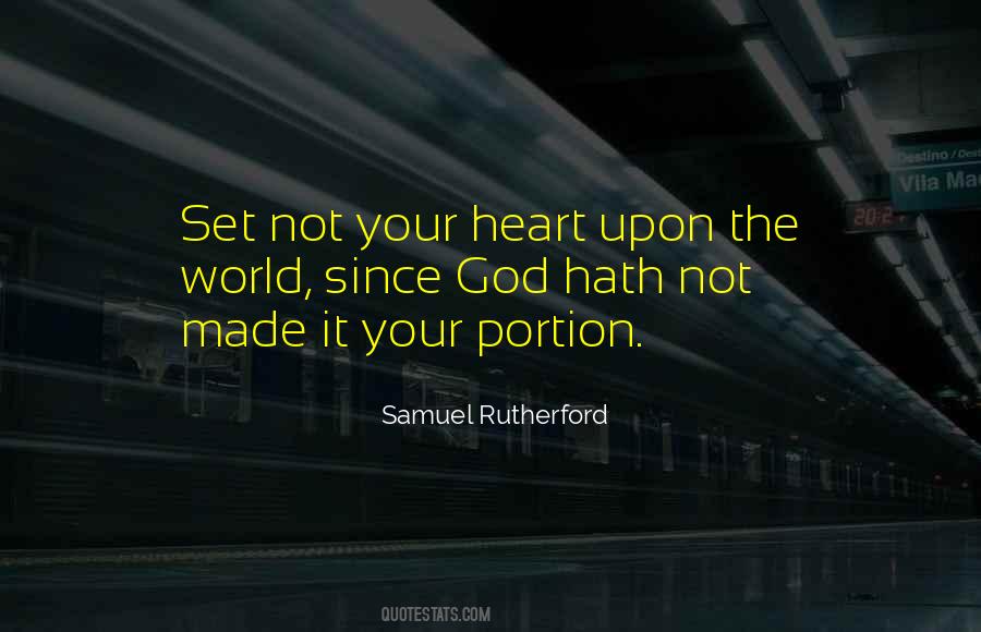 Samuel Rutherford Quotes #1483262