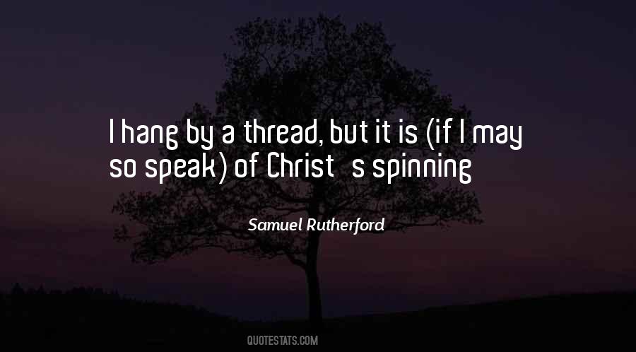 Samuel Rutherford Quotes #1497615