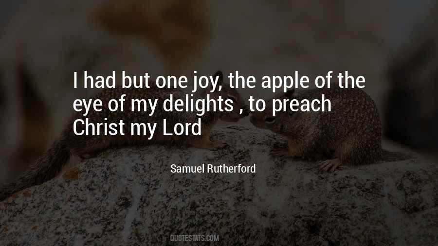 Samuel Rutherford Quotes #813701