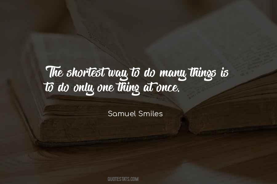 Samuel Smiles Quotes #1121829